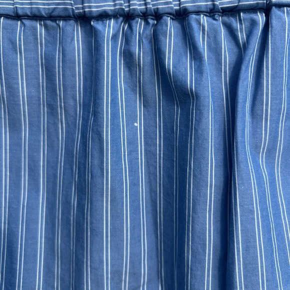 Madewell Blue Bistro Tiered Mini Skirt - Picture 4 of 5